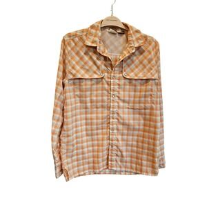 Howler Bros Mens Small‎ Plaid Snap Front Fishing Shirt Hiking Outdoors Camping